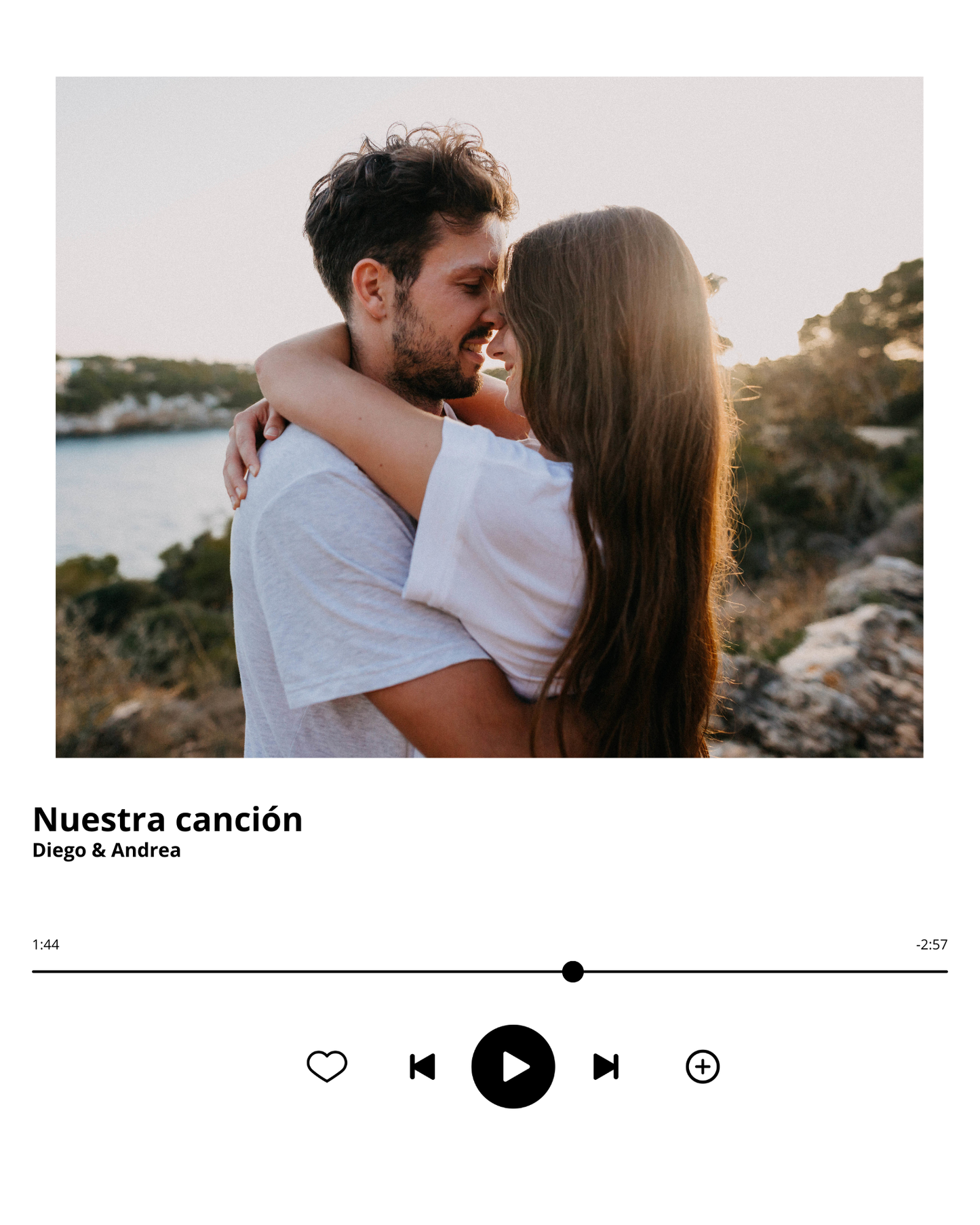 Personalized Music-Style Frame | Turn Your Song into a Memory 🎵