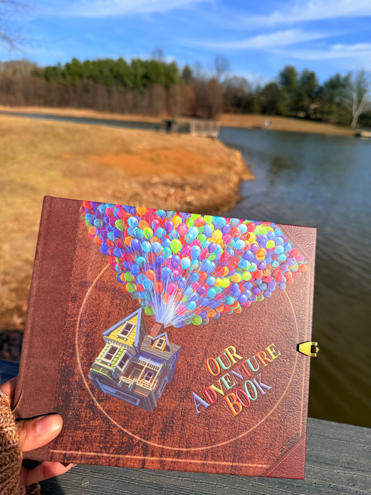 Our Adventure Book- scrapbook ,perfect Gift for San Valentine's