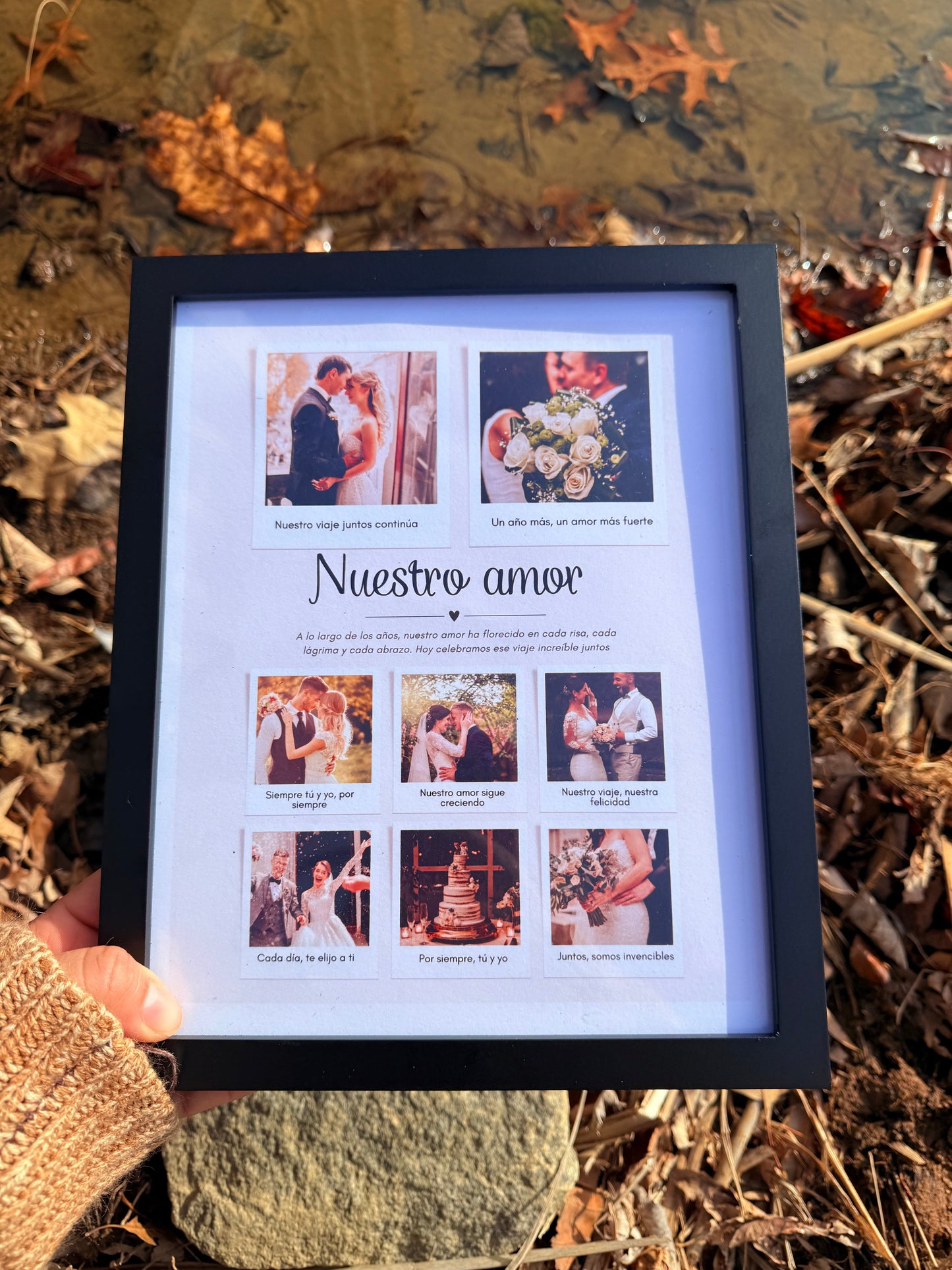 Personalized Frame “Our Love” – A Collage of Unforgettable Memories