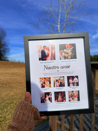 Personalized Frame “Our Love” – A Collage of Unforgettable Memories