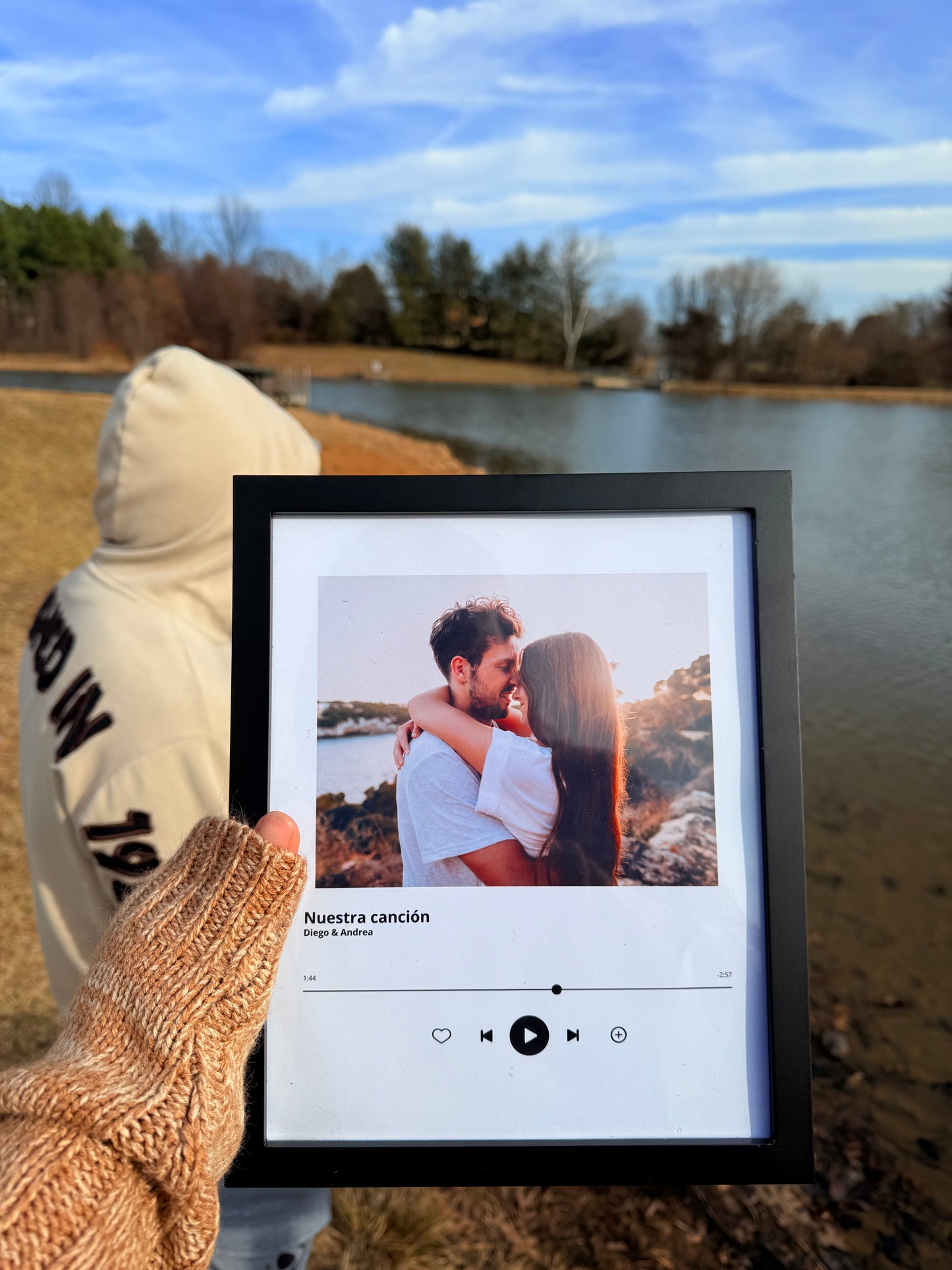 Personalized Music-Style Frame | Turn Your Song into a Memory 🎵