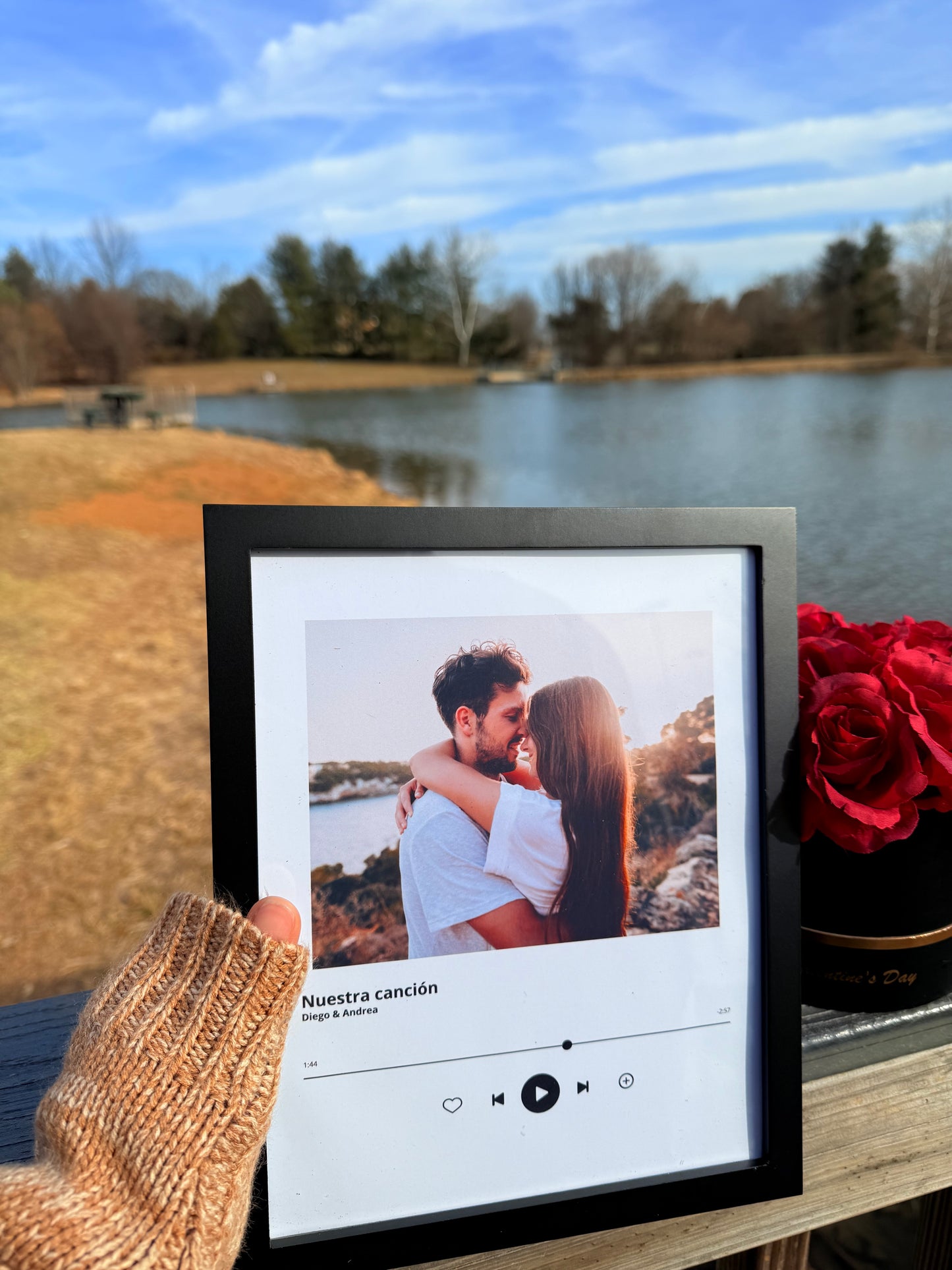 Personalized Music-Style Frame | Turn Your Song into a Memory 🎵