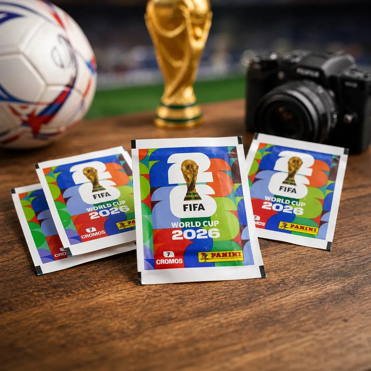 Albúm Mundial 2026 + 10 Cromos (70 Stickers)